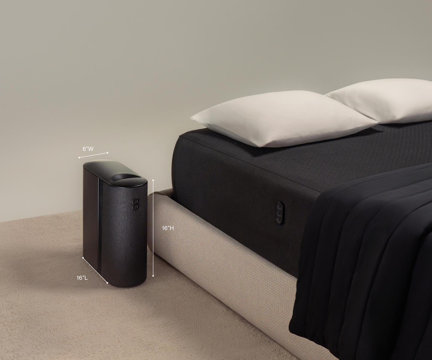Dual-Zone Active Cooling Sleep System