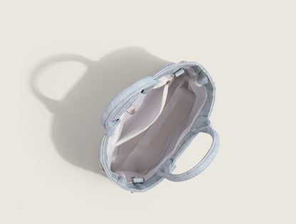 Women's Fashion Personalized Commuter Denim Handbag