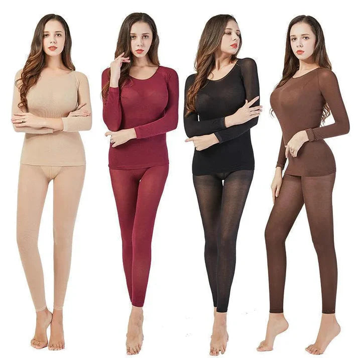 Couple's Thermal Underwear Heating Thermostatic Underwear Women's Suit